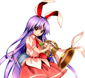 142. Reisen from Touhou Projectrabbit lady cute