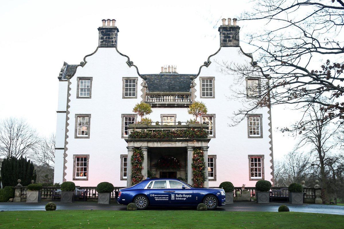 edinburgh_rrmc's tweet photo. 🎄✨ A look back to this time last year, when we visited our friends at the very festive @PrestonfieldHH as part of our #PhantomTour of Scotland.
https://t.co/X8hy81OYee
#RollsRoyce #Edinburgh https://t.co/JpBPkXDjfB