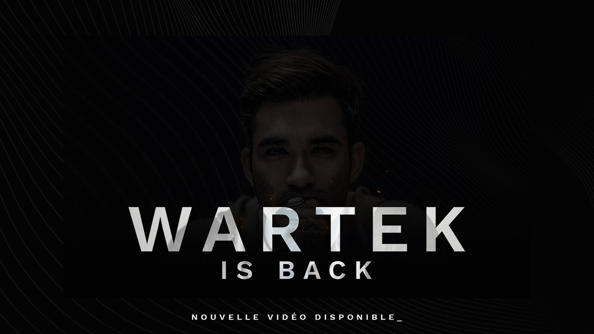WaRTeK's tweet photo. Nouvelle vidéo disponible... sur ma chaine WaRTeK : https://t.co/39v2ti0AFw https://t.co/011S27GCYZ