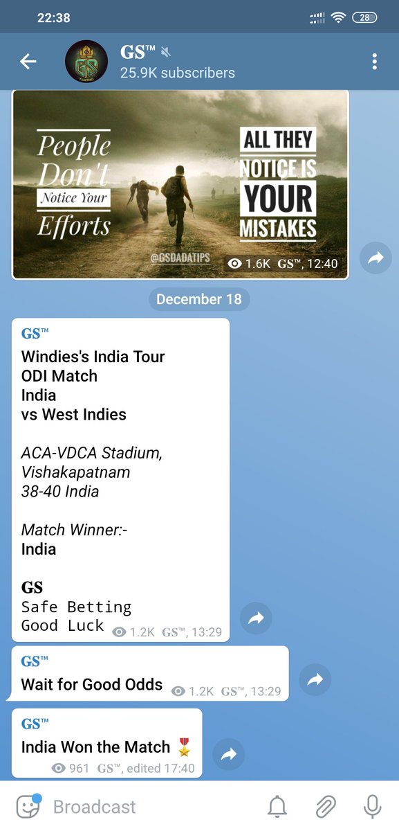 gsdadatips's tweet photo. West Indies Tour Of India
India vs West Indies
Open Posted On Telegram
India Won the Match
#WIvIND #WIvsIND #INDvWI #INDvsWI #India #Windies #Jackpot #CRICKET #Prediction #MatchPrediction #Tipster #Tipper #IPL #MatchTips #SessionTips #Winner #Dream11 #GSdadaTips #GSdada https://t.co/LE0yOYxo0p