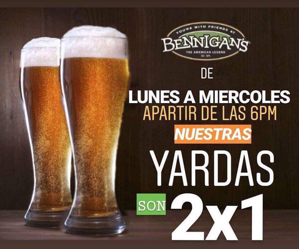 BennigansMaat's tweet photo. Por que todos los días son especiales en #BennigansMatamoros #Miercoles 2x1 de 12pm a 4pm en #Hamburguesa #pasta #Ensalada y durante todo el dia  #Pastas 2x1   #Cervezabotella al 2x1 #BENNIGANSMATAMOROS #IMBENNIGANS #ilovebennigans  #imbennigans #bennigans https://t.co/TCKP4zlOaw