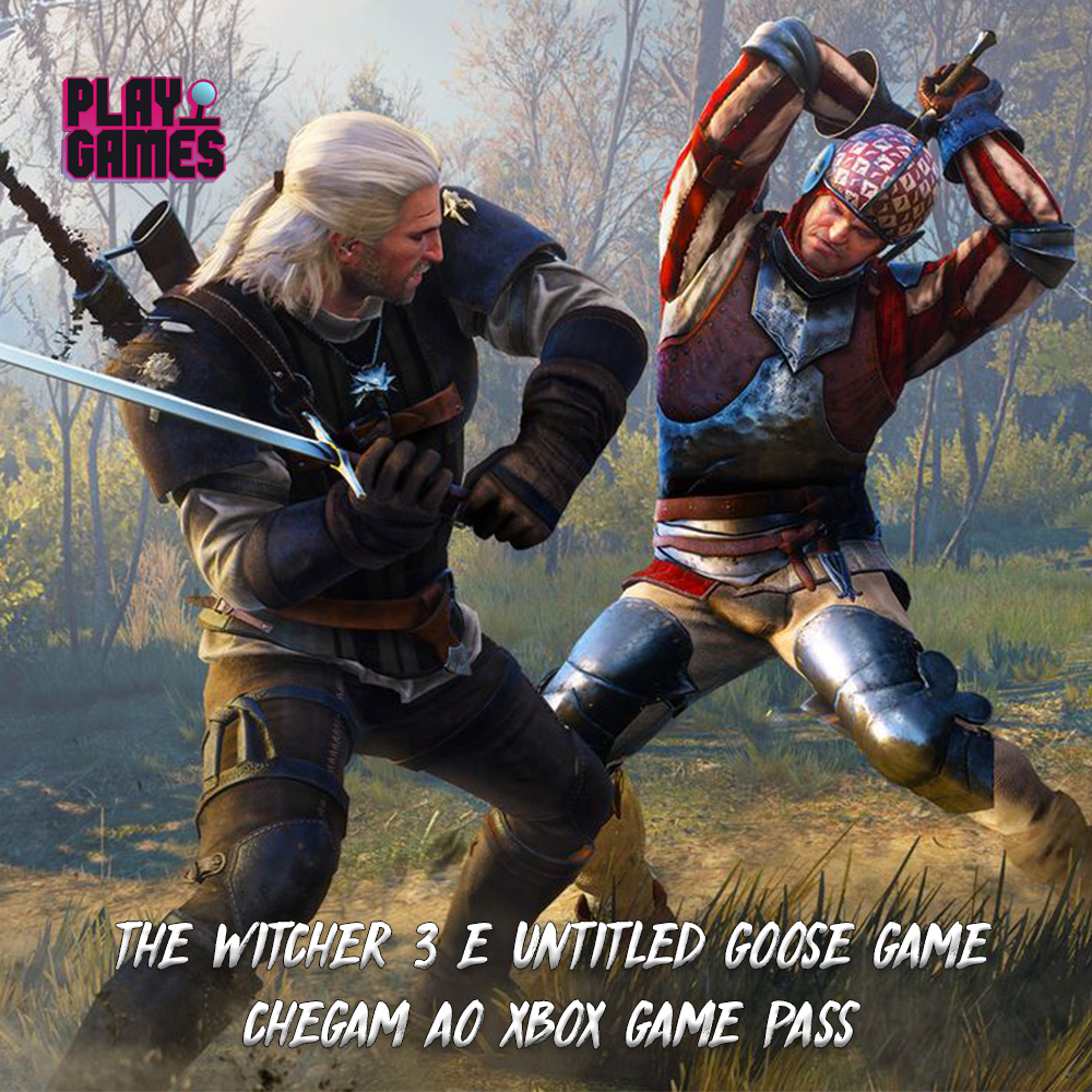 PlaygamesBras's tweet photo. O Xbox Game Pass ganhou alguns reforços de peso neste mês de dezembro. Além de já ter liberado Untitled Goose Game, o serviço por assinatura ainda vai receber The Witcher 3: Wild Hunt, Pillars of Eternity e o último capítulo de Life is Strange 2 nos próximos dias. https://t.co/YYPx5R8wgU