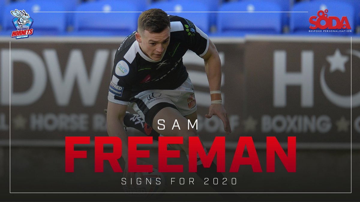 ✍ | SAM FREEMAN JOINS HORNETS

We are delighted to confirm the signing of Sam Freeman for the 2020 League 1 season.

#ThisisRochdale 

👉hornetsrugbyleague.co.uk/article/53622/…