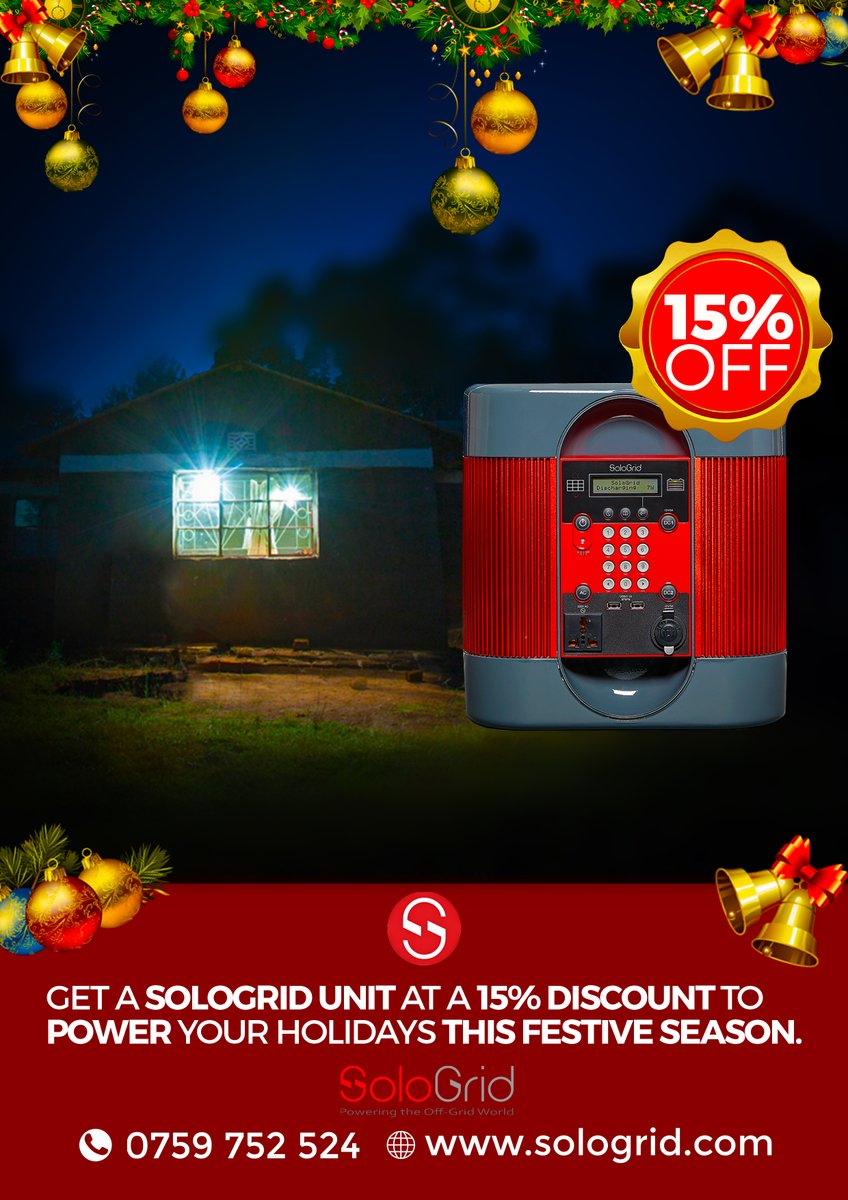 Looking for a last minute gift idea?  SoloGrid has you covered.