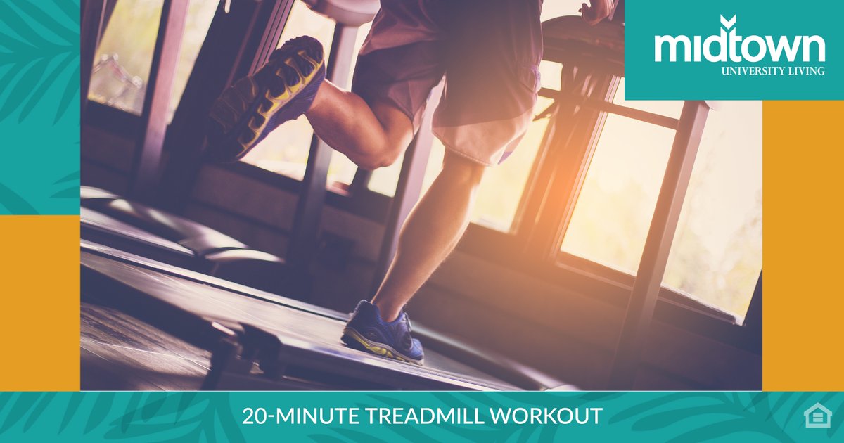 MidtownCorpus's tweet photo. Looking for a way to switch up your workout? This 20-minute treadmill workout can ease even the beginner runner back into running on an incline. Get all the details at the link! https://t.co/46B3VBrOgi https://t.co/7lR1XPOS51