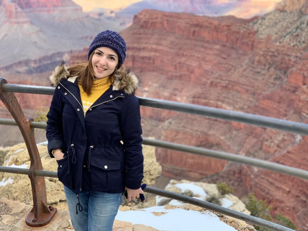 UNM_Global's tweet photo. #internationallobos🐺, we are celebrating a Lobo who is one of a few women in the male-dominated field of Structural Engineering.
♦️Name: Roya Nasimi
♦Nationality: Iran
♦️Ph.D. student in Civil engineering
♦️Message: "Be brave and no matter what..."
Read more: @UNMGlobal https://t.co/zmtpgKNYSf