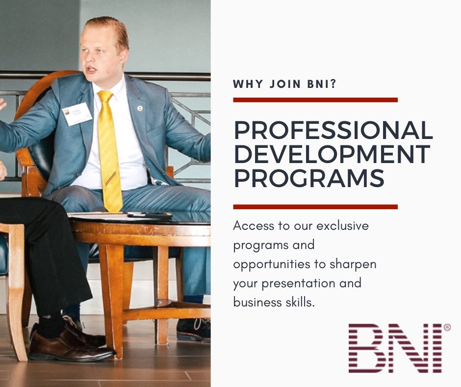 bnimaritimes's tweet photo. Benefits of BNI
Professional Development: You'll have access to our exclusive training programs and opportunities to sharpen your presentation and business skills.
#business #bninovascotia #Halifax #Dartmouth #Bedford #halifaxnetworking #GiversGain https://t.co/8rHUqRG7Pb