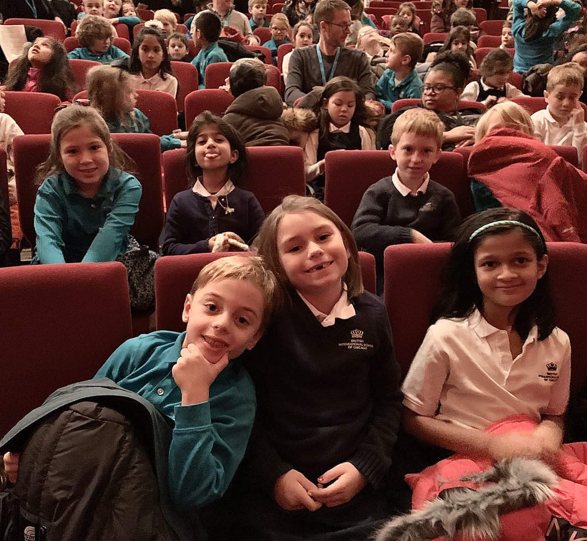 #OustandingOrcas are ready to see The Nutcracker Ballet! Thank you @ChicagoBallet for having us! #NAEBeambitious #Nutcracker