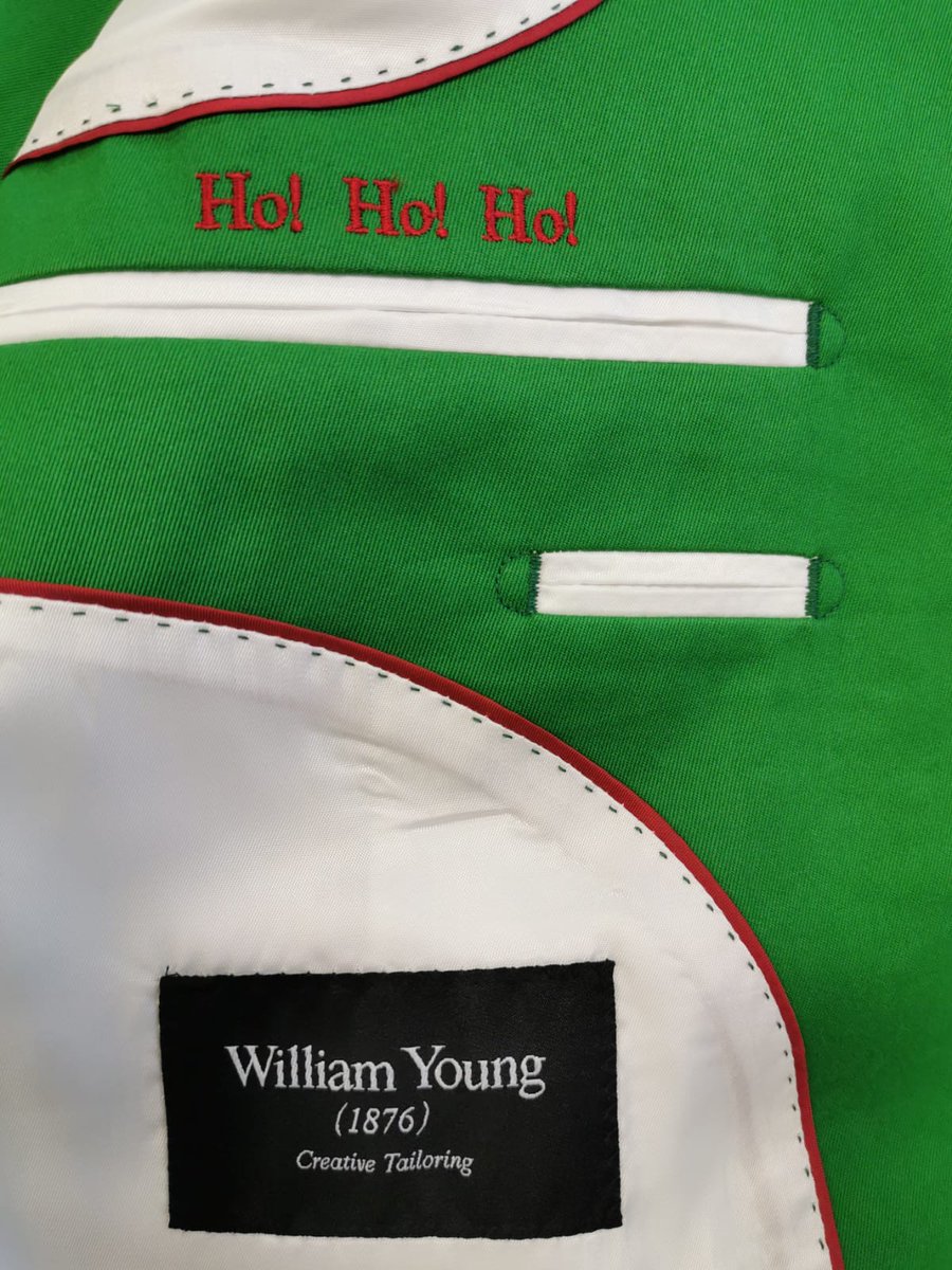 WY1876's tweet photo. We can even do suits for elves!! 🎅

This one was made specially for @Improveonyou and features in his Christmas song in aid of Barnardo's Kidsmas appeal: https://t.co/ov5PR2sDam

Thank you for you custom Paul, we really enjoyed creating this look with you!🎄

#tailoring #bespoke https://t.co/3qirZyGrlc