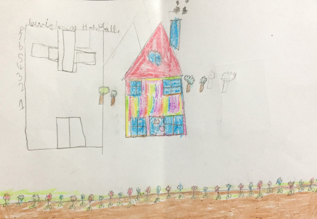 LewishamCouncil's tweet photo. Here are some more pictures drawn by #refugee children whose families are making a home here in #openlewisham. It's part of our celebration of International #migrantsday. We are making #Lewisham a safe place for those who need it. #wetogether https://t.co/haWqV9HkQ9