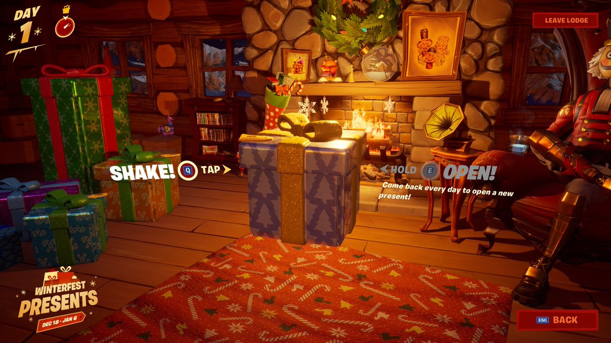 Que regalo le toco hoy ✨🎄🎁
#Season11fortnite !
#fortnite2 l🏆
#fortnite #FortniteBR #FortniteCreative #fortnitevbucks #FortniteWorldCup #FortniteClips #Fortniteclan  #FortniteArt
#fortniteshop #fortniteskins
#fortnitetrade <a href="/royaleretweet/">Royale Retweet</a>