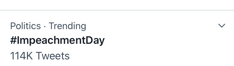 gramps586's tweet photo. 🤔not even numba 1 on my trends never mind only just over 100k out of how many millions of people?All other trend impeach tweets only about 10-15 k.Twitter is just a tiny fraction of American politics. 
Remember
#TwitterIsNotReality 
#PollsAreFixed 
#MSMIsPropaganda https://t.co/tUyOBuRmBX