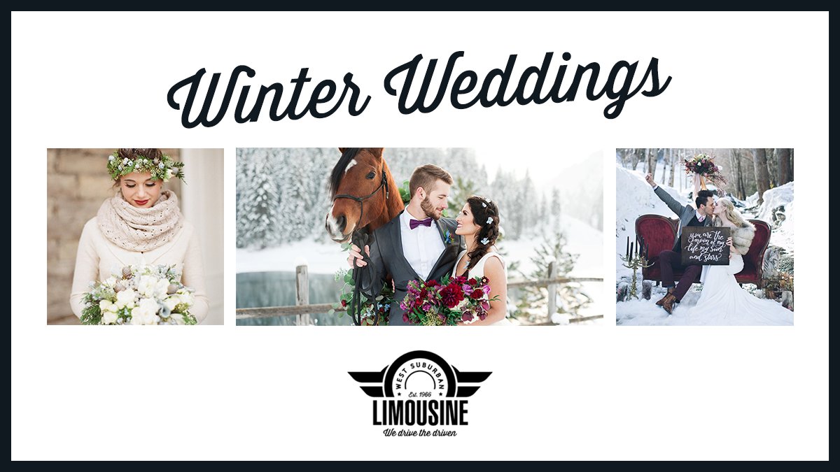 WestSubLimo's tweet photo. From less stress over the weather to better venue rates, here's why you'll be grateful to get married in the winter season. https://t.co/4Ino4aiU6F
---
#Wedding #WeddingPlanner #Winter #WinterWonderland #WinterWedding #WeddingIdeas #WeddingSeason #WeddingDay https://t.co/PHMWI0zywR