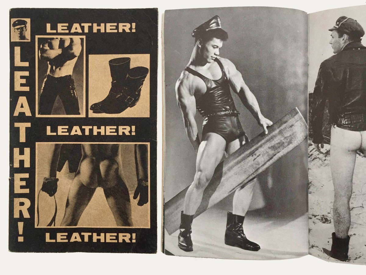 heretikradikal's tweet photo. , they are animal and human in the same stroke. Of Caliban, Prospero admits: "This thing of darkness I acknowledge mine."
—#GeoffMains, 1984 UA
*img 1965 Leather!, Compiled by #AveryWillard aka #BruceKing https://t.co/LuB5GNn7hF