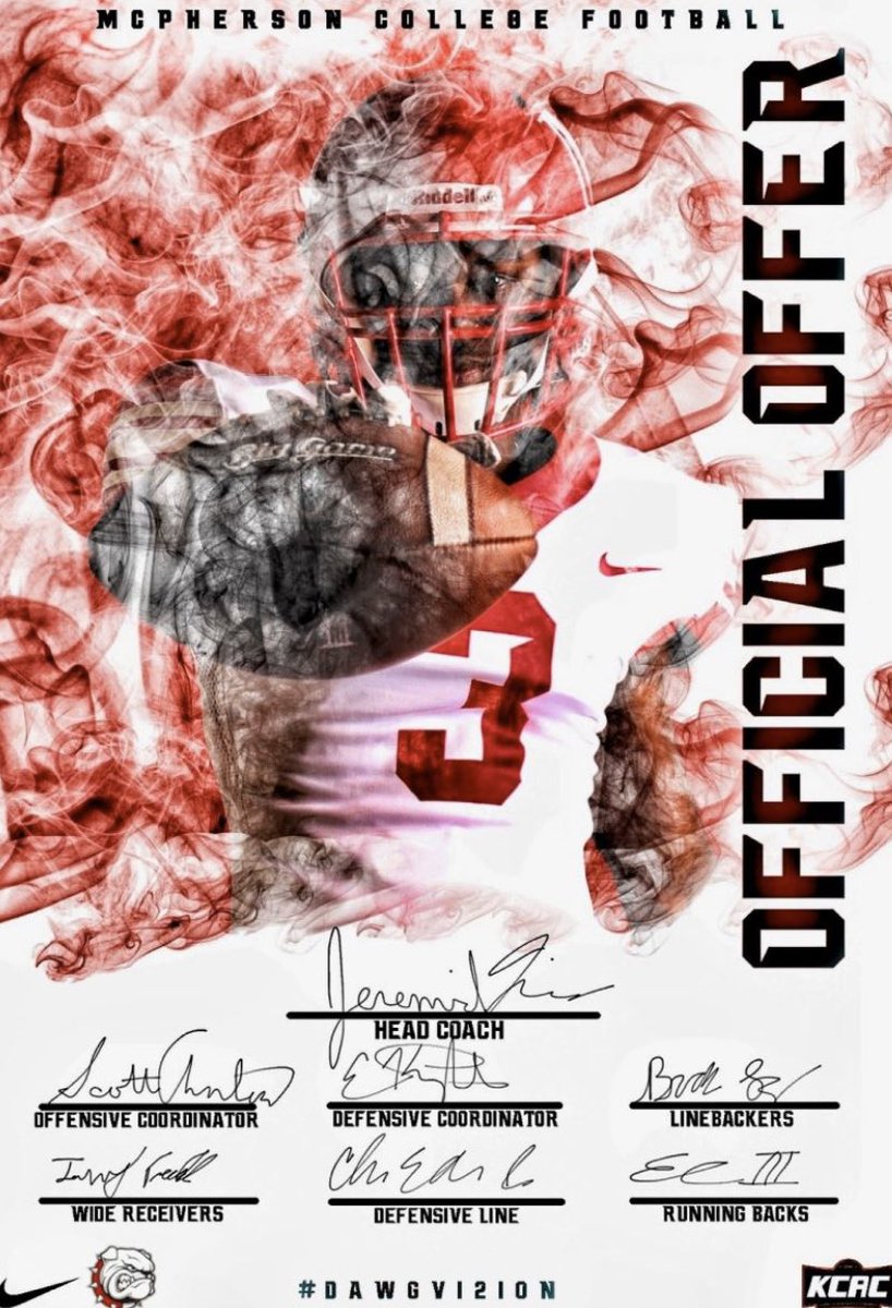 james_resh66's tweet photo. Blessed to receive an offer from McPherson!! @CoachJFisc https://t.co/jN0xqAsJQC