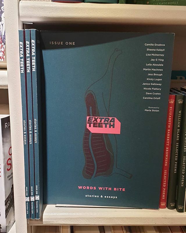 mainstreethare's tweet image. #Advent Day 18 @julesdanskin from @goldenharebooks recently launched her new project #ExtraTeeth Cutting edge writing from contemporary Scots. Available from good Scottish booksellers, and well worth your support. You could be in on the new #JackieKay #b… ift.tt/35CeEEd