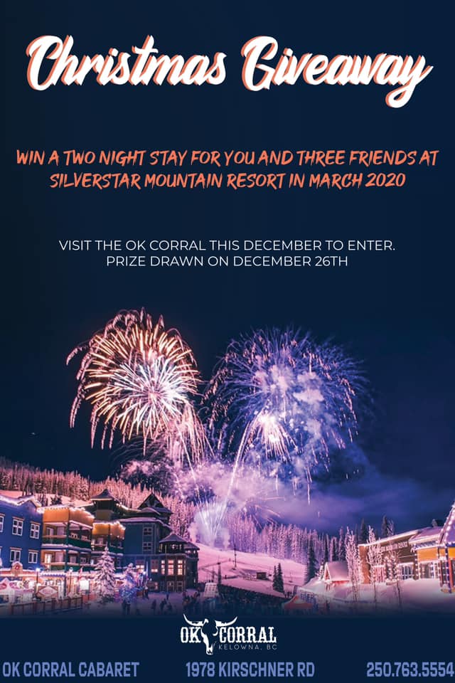 - CHRISTMAS GIVEAWAY -

Join us this weekend for three ways to win; 
Ride the Bull, Join us on Friday for Xmas in the 80s &amp; Hit the dancefloor before 10 PM on Saturday. 

Retweet for an EXTRA entry! Winner will be drawn on Boxing Day. 🎅🎄☃️