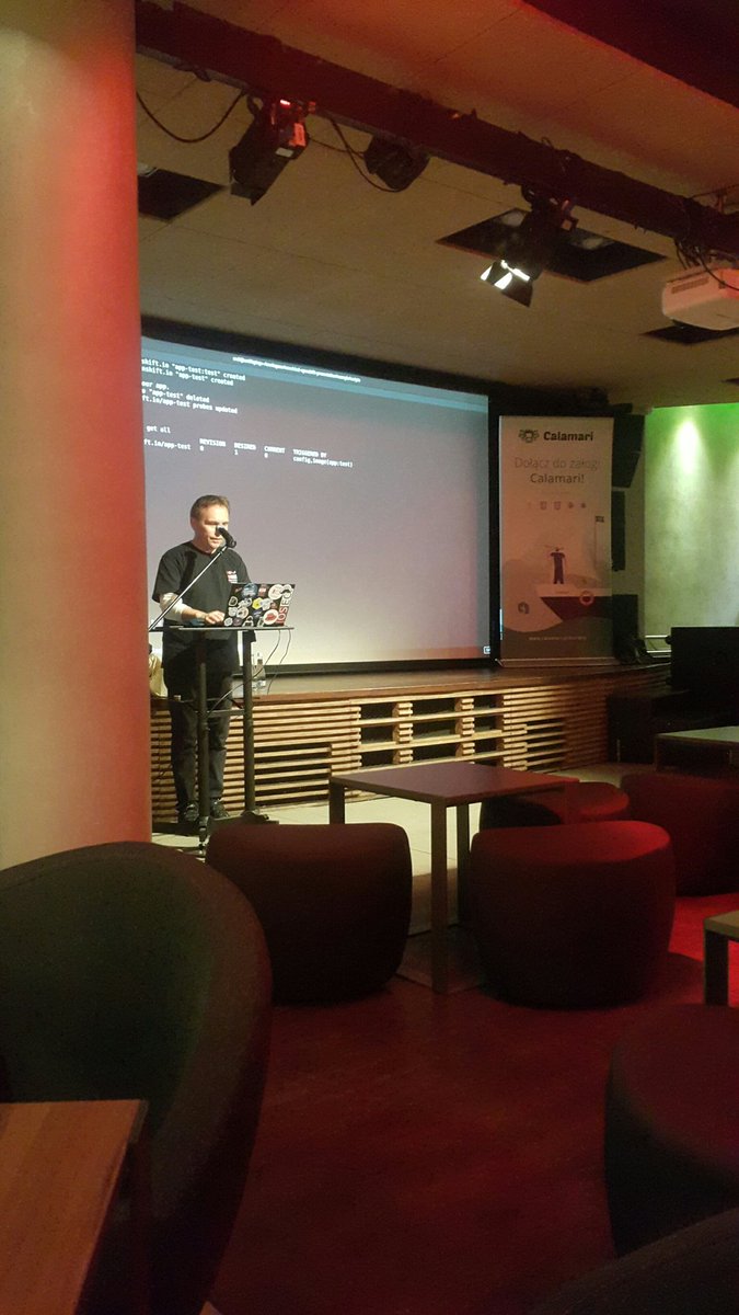 Tonight <a href="/jSessionPL/">jSessionPL</a> <a href="/andiPansa/">Andrzej Goławski</a> is explaining us how to make CI/CD mechanism with <a href="/openshift/">Red Hat OpenShift</a>.

I am going to say a few words about Java 14 nullpointers' messages afterwards. :P