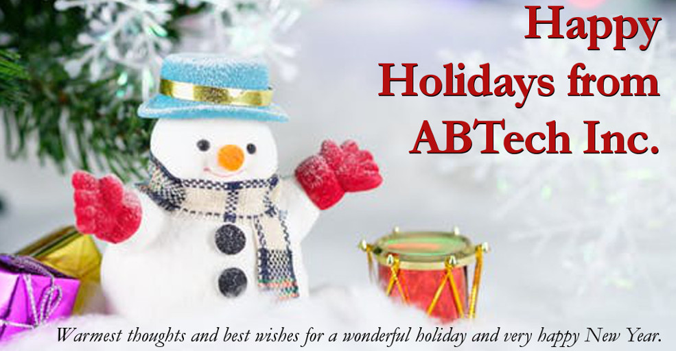 ABTechInc's tweet photo. #ABTechInc. We would like to wish everyone a wonderful holiday and a happy New Year! Looking forward to working with you in 2020! #spindles #optifab #slides #precisionengineering #manufacturingengineering #collaboration #oem #photonics https://t.co/Zvj4TswFR3