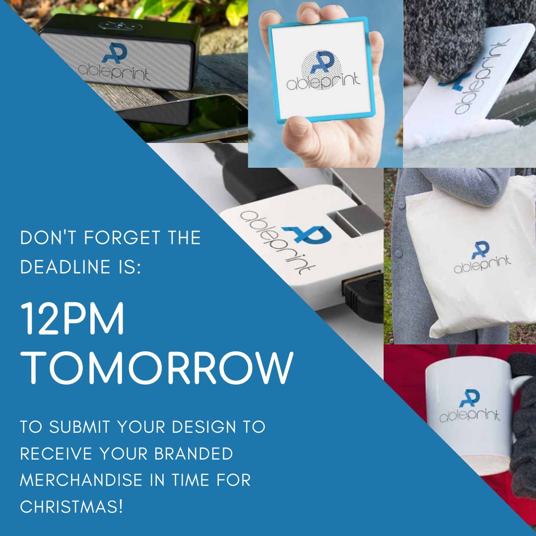 AblePrintUK's tweet photo. Deck the halls with branded pens and brollies fa la la la la la la la la: https://t.co/PHIuEVmJmK ☂️🖊️🎅👍 #ChristmasCountDown #AbleMerchandise #branding #gifts https://t.co/tqSAX0KW8s