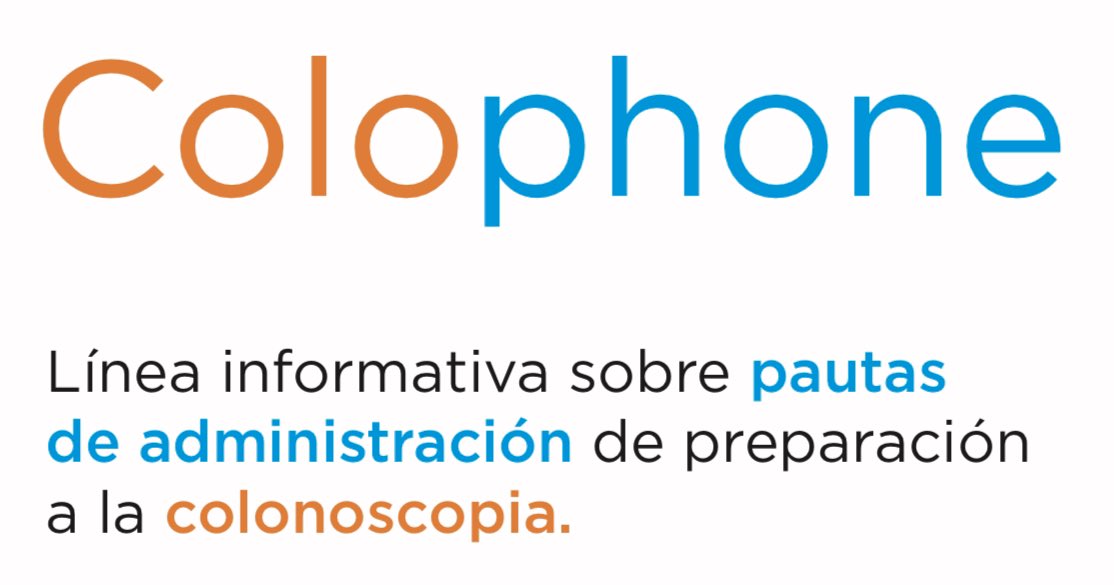 oscardalmau_'s tweet image. ¿Qué nombre podemos poner a un teléfono informativo sobre colonoscopias? #naming #mastersofnaming