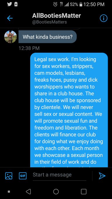 If we build it, they will cum. Family first, then we get to the money the right way by receiving donations