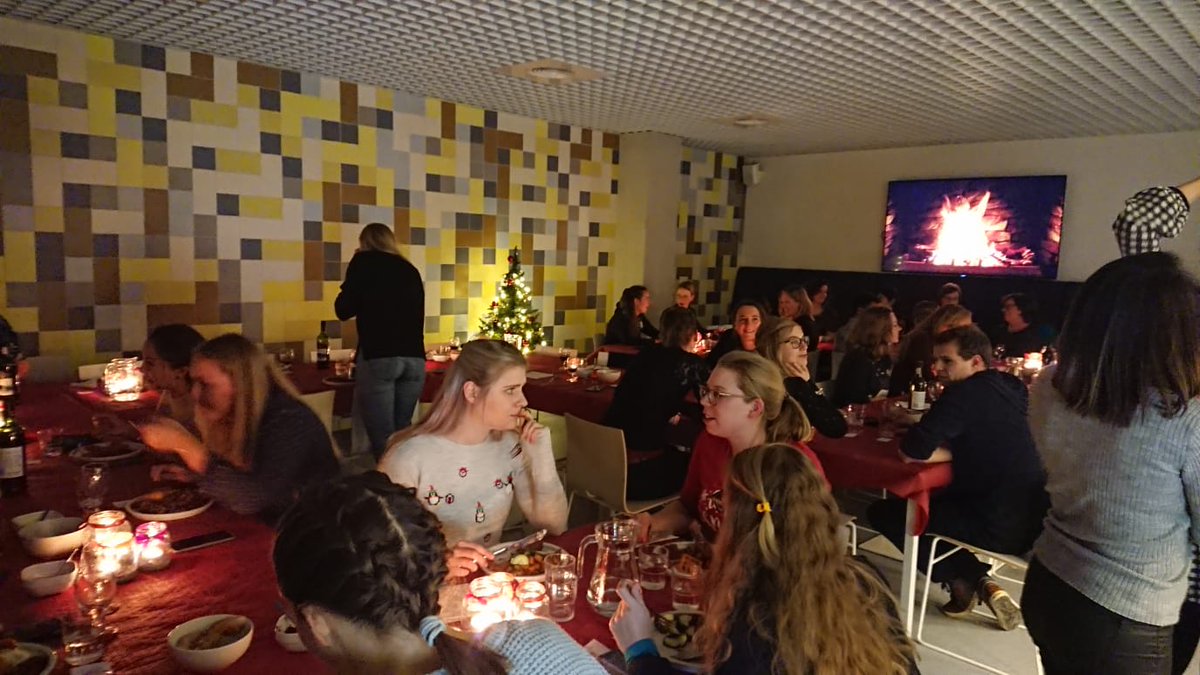 WUR_HNH's tweet photo. Delicious Christmas dinner for and made by all PhD students! @WUR https://t.co/7q4itmjUOC