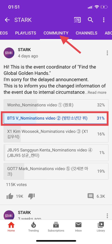 KIMTAEHYUNGBAR_'s tweet photo. ARMY！If you can't find the voting link，you can see it👇🏻
[Channel]：STARK → Community →BTSV
🔗 https://t.co/ZY8nQ2KgTE

#Taehyung #방탄소년단뷔 #BTS #방탄소년단 https://t.co/n3bfMI7ge7