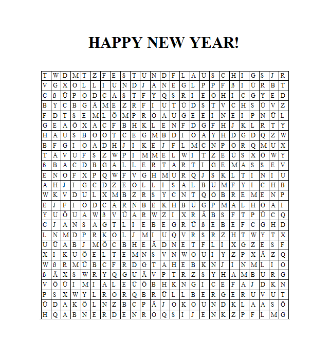 Die ersten drei Dinge, die du findest, sagen dir, was 2020 passiert. Fest &amp; Flauschig - Edition. 
#festundflauschig