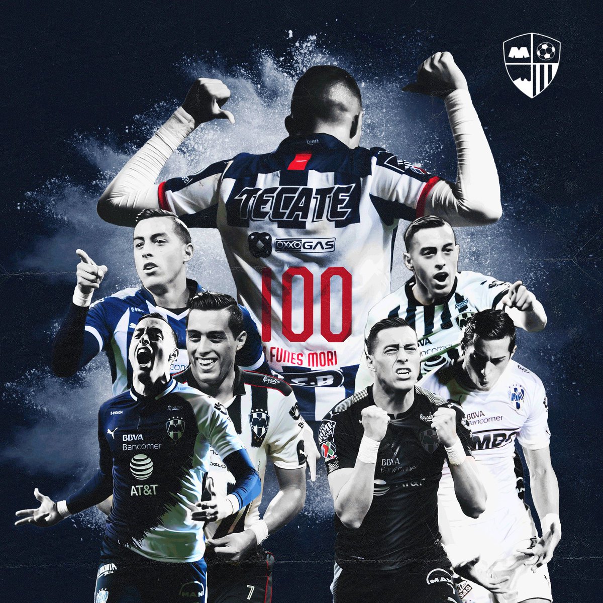 alexiriver's tweet photo. #Rayados
#LosRayadosAnteElMundo
#ArribaElMonterrey
#FunesMori7 https://t.co/lHtM2TIWfM