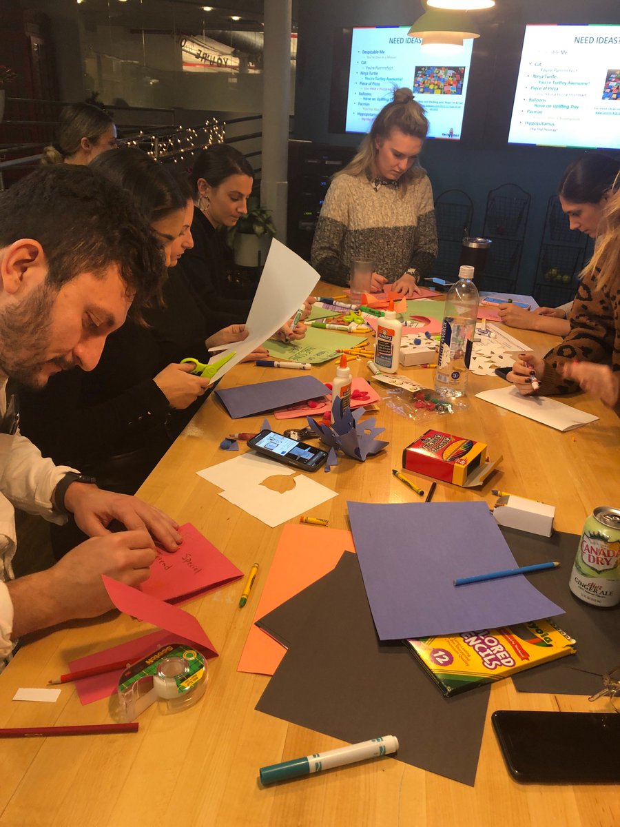Outbrain's tweet photo. As part of #OBGood, we partnered with @cardzforkidz to create uplifting cards for children in need. Cardz for Kidz partners with over 20 hospitals and shelters to deliver 3,500 cards in 11 different states in the U.S, Benin, Nigeria & Ghana.
#GivingBack #InsideOutbrain https://t.co/7ehbqtSSKL