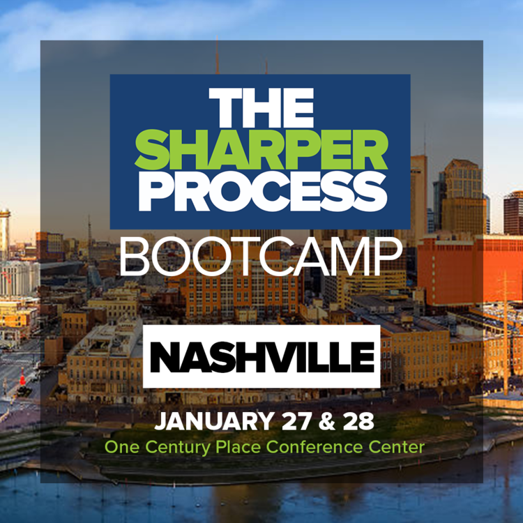 sharperprocess's tweet photo. You can keep running your business with the same broken system and frustrating employees or you can attend the Sharper Process Bootcamp on January 27 &amp; 28 and start running an effective company around systems, processes, accountability, and purpose. https://t.co/d0mv4bukbV