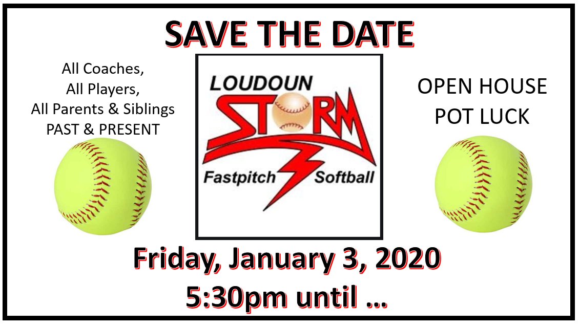 18uStorm's tweet photo. DON'T FORGET.. January 3rd Holiday Potluck.  All players, coaches, families past and present are welcome.  Send me DM for details. https://t.co/1q5qO4Psc7