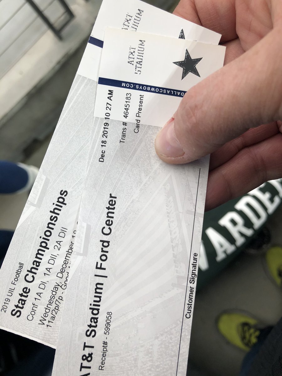 JFergie74's tweet photo. First trip to AT&amp;T to watch Blum Bobcats compete for the state title! #BobcatNation #BlumBobcats #ATTStadium #6ManStateChampionship #UILSTATE https://t.co/gTbEjqW8OC