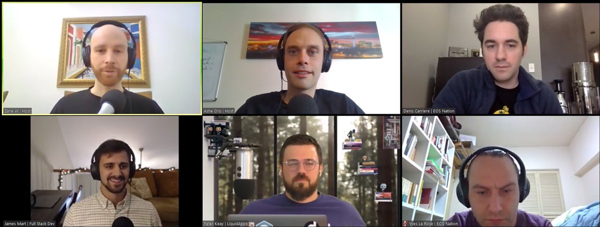 “Will #EOS be the financial hub of #EOSIO?”
Join Us Live this Wed @ 13:00 EST | 18:00 UTC

youtube.com/watch?v=rh3GRd…

<a href="/_JamesMart/">James Mart</a> | Full Stack Dev
Peter Keay | LiquidApps
@YBNormlJapan Yves La Rose | EOS Nation
<a href="/Ashe_Oro/">Ashe</a>  | Host
<a href="/ZaneWhitener/">Zane</a> | Host

#EOS #EOSIO