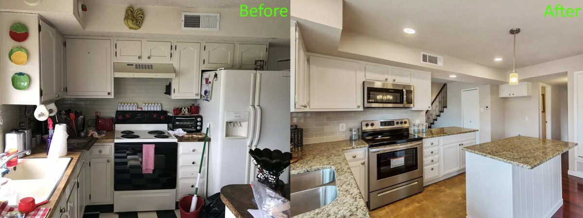 Need something last minute for Christmas? You're in luck, we can turn around your tired kitchen or bath!