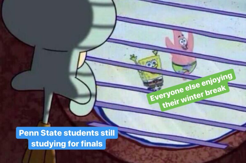 PSUBarstool's tweet photo. It’s the most ~wonderful~ time of the year https://t.co/bW545KCb28