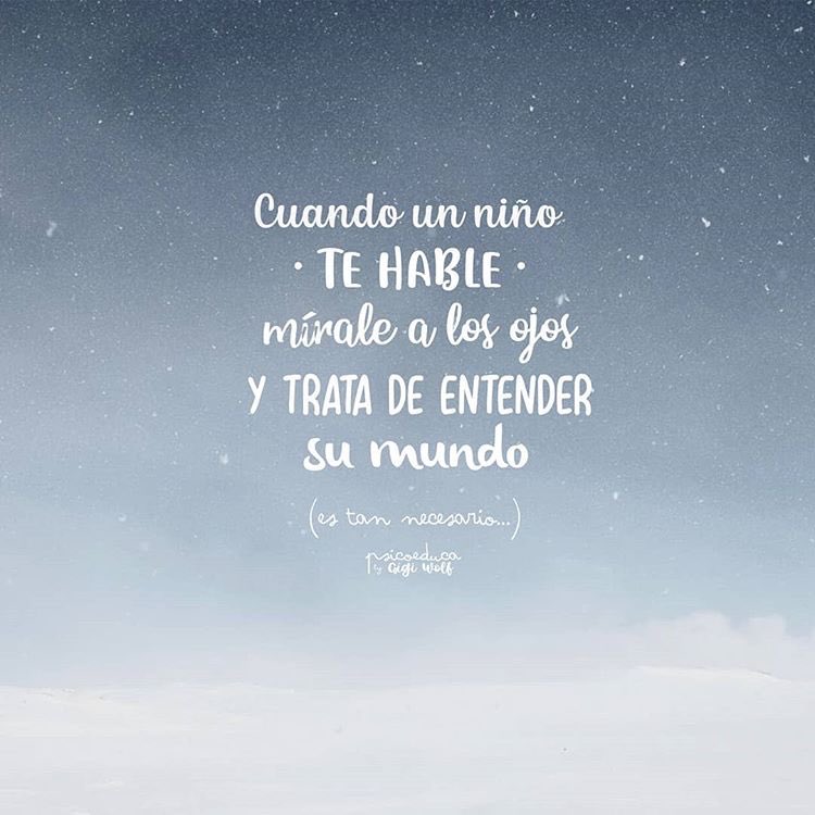 MCerebrin's tweet photo. Cuando un niño te hable, mírale a los ojos y trata de entender su mundo, es tan necesario.#FelizMiercoles #educacion 👩🏽‍🏫🧑🏽‍🏫 https://t.co/lfuoed3PIk
