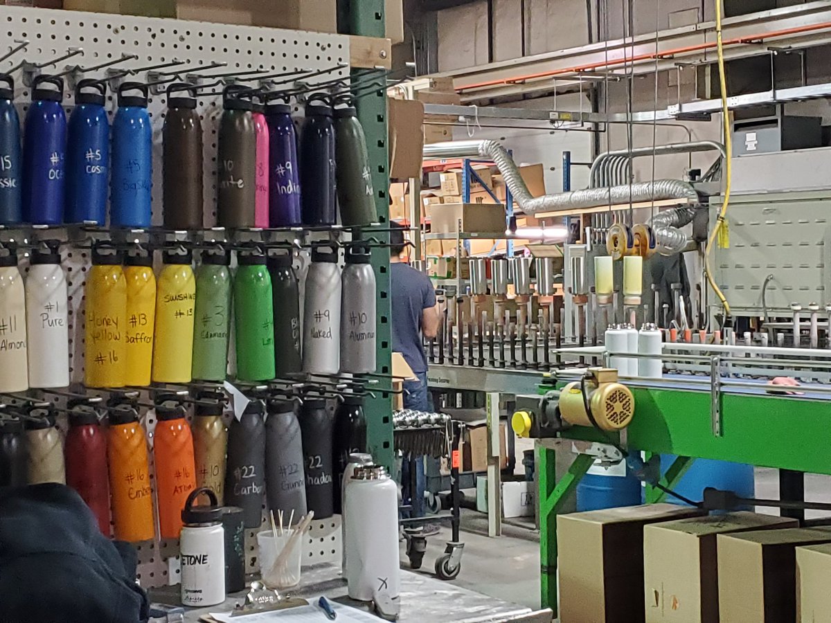 EDatPEI's tweet photo. Thanks to Jenine and Kayla for an introduction to @LibertyBottles in Yakima a great example of an innovative company taking recycling to a whole new level! The #FieldSTEM opportunities abound! @PEIwashington https://t.co/hTg1pzjAjN