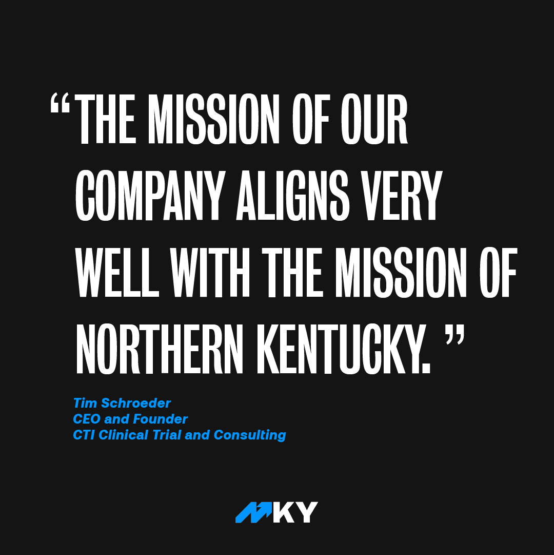 wearebluenorth's tweet photo. "What we're best known for is good quality people who are passionate about what they're doing and that's what attracted us to this area." Tim Schroeder @CTIClinical
Learn more about @CTIClinical and what brought them to #NKY on our instagram! https://t.co/jAKVcHMRmd https://t.co/XviiIuP2Dz