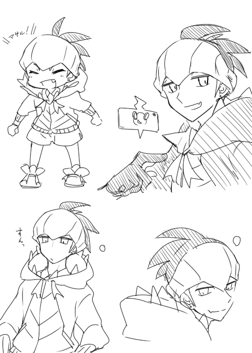 描けなさすぎてどうしようっていう落書きです 