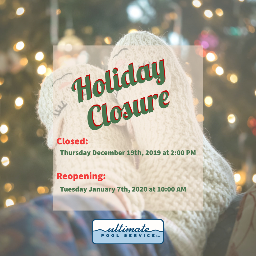 UltimatePools's tweet photo. Please note that we will be closed for the next two weeks to celebrate the holidays. Be sure to visit us in-store tomorrow to grab any last-minute gifts! π
#HolidayHours #Closed #FamilyTime #HolidaySeason #UltimatePools #UltimatePoolService https://t.co/c3R3g0XV0i