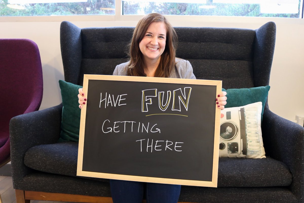 CornerAlliance's tweet photo. Our COO Ami Retamoza always keeps us from getting too serious! After all, it’s about the journey, not the destination. #OurWhyWednesday https://t.co/7QJy3cFOtq
