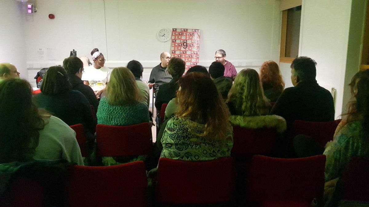 TNTimprovsketch's tweet photo. In control... #shortformimprov with 'Advent Calendar' #improvcomedy #kentcomedy #laughexplosion https://t.co/2PKkaPbayv