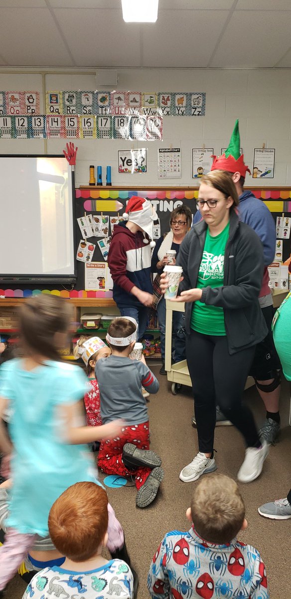 KinderMC2's tweet photo. @KinderMC2 having hot chocolate during the movie The Polar Express. Thank  you JW for the perfect timing again this year.   @MC2Elementary @MilanHSWildcats #thepolarexpress https://t.co/PqcoT74qbf