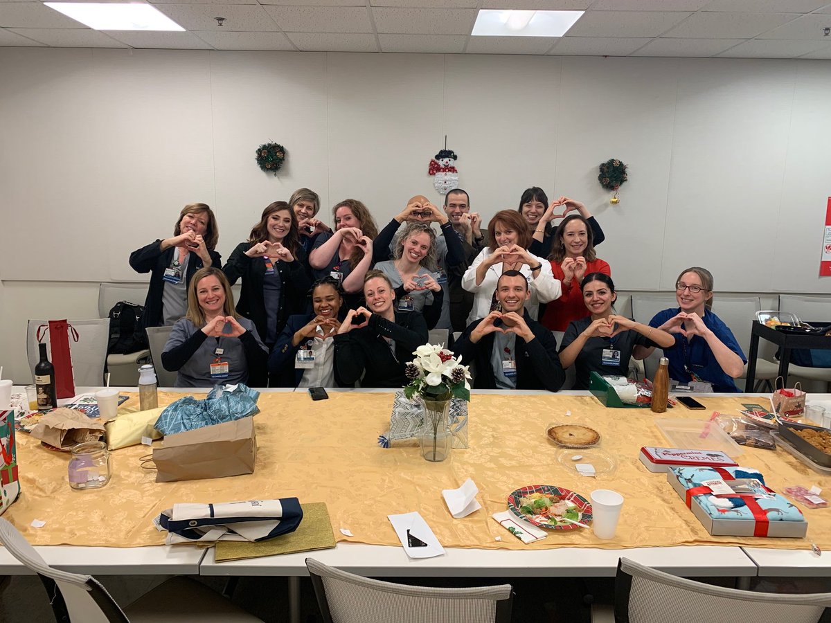 Holiday echo lab party 2019 ⁦@MSchimingerRDCS⁩ ⁦@SueDPhillip1⁩ ⁦@DrLenaMathews⁩ ⁦@ajorraine⁩ @nicole76005926