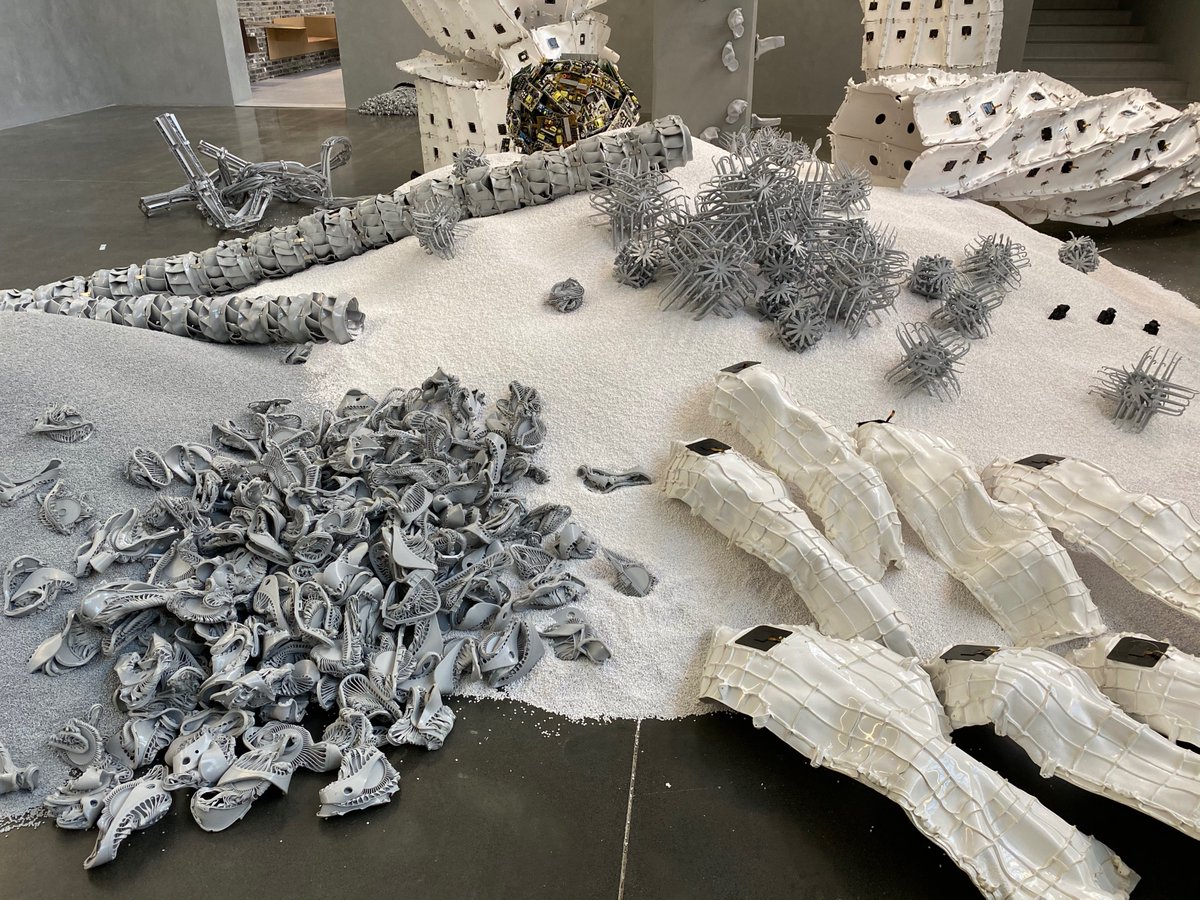 ARTEXB_'s tweet photo. ZHAN WANG, contributes to the significance of materiality itself, moving past ideas of success or failure to unearth the pure qualities of the material, looking closely and inquiring into the hidden connections between life, design, and art. #zhanwang #uccalab #artexb https://t.co/NP0DtdV1vx
