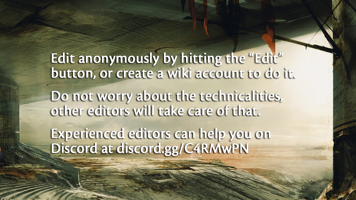 Wiki Tip #1. Become a wiki editor!