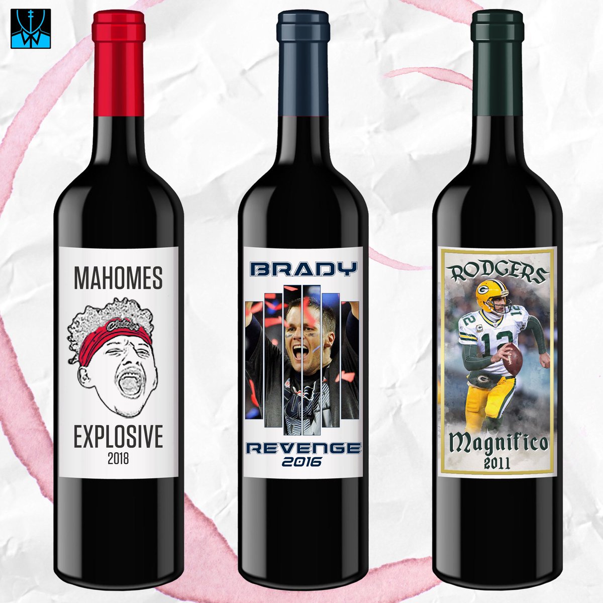 CSimmsQB's tweet photo. Most Dominating Individual Season draft today as part of our all-decade series 😜🍷 #gopackgo #chiefs #patriotspro https://t.co/tOHuWBjvTB