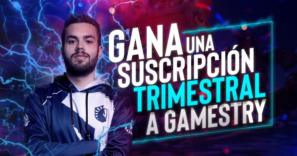 En breves sacaré un nuevo curso en @GamestryeSports así que aquí les dejo un sorteo para ganar una suscripción trimestral🤩🤩
Requisitos:
-Seguirme
-Seguir a @GamestryeSports 
-Dar Rt
Mucha suerte a todas las personas que participéis 😍😍